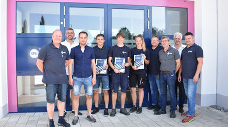 Wir gratulieren unseren jungen SPN-Kolleginnen und Kollegen zur bestandenen Abschlussprüfung 2019. 