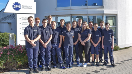 Die neuen SPN-Azubis und dualen Studenten 2019